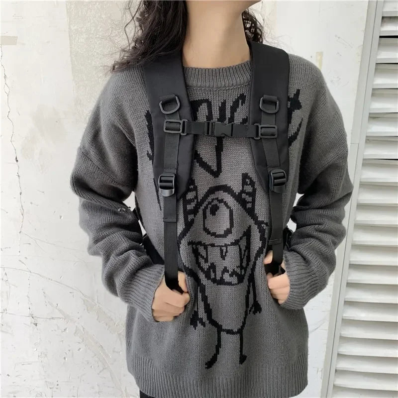 Oxford Cloth Adjustable Straps Backpack Bag - tif-shop24.de