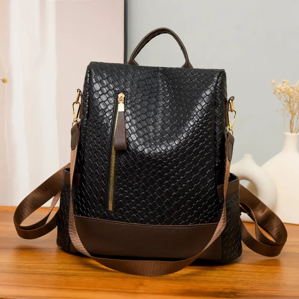 PU Leather Backpack Bag - tif-shop24.de