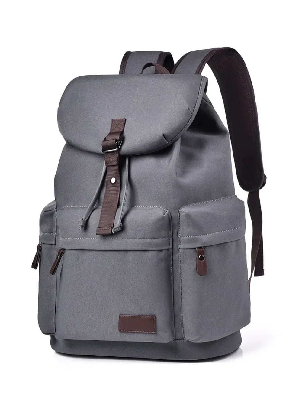 Multi Pockets Adjustable Strap Canvas Backpack Bag - tif-shop24.de
