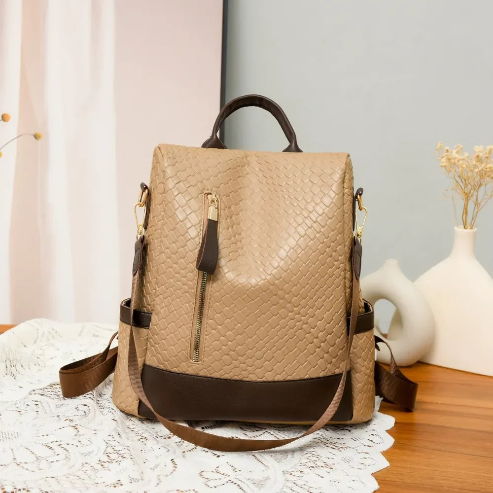 PU Leather Backpack Bag - tif-shop24.de