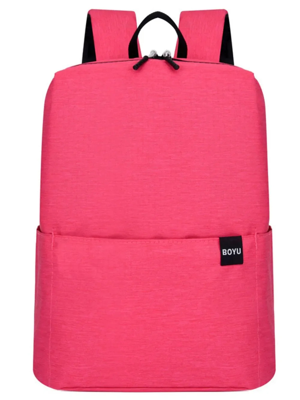Solid Color Nylon Backpack Bag - tif-shop24.de