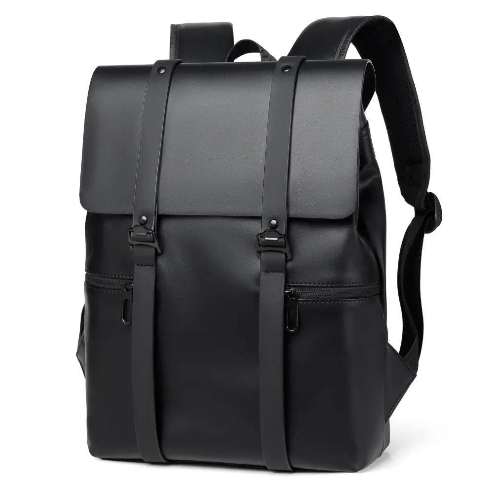 PU Leather Adjustable Strap Backpack Bag - tif-shop24.de