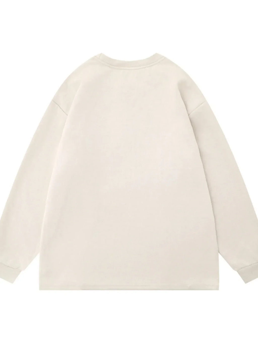 Men's Round Neck Long Sleeve Top - tif-shop24.de