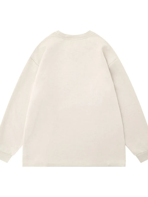 Men's Round Neck Long Sleeve Top - tif-shop24.de