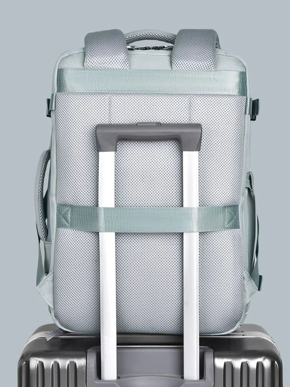 Oxford Cloth Adjustable Straps Backpack Bag - tif-shop24.de