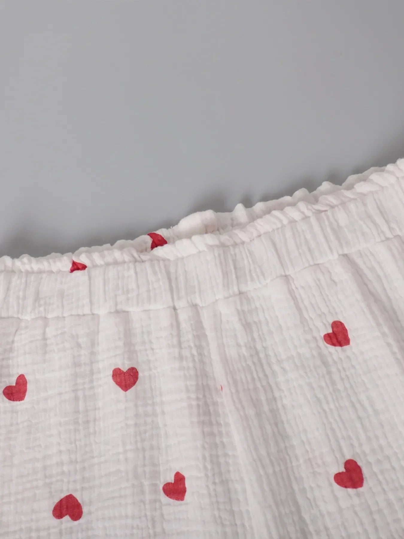 Colorful Heart Print Shirt and Shorts Set - tif-shop24.de