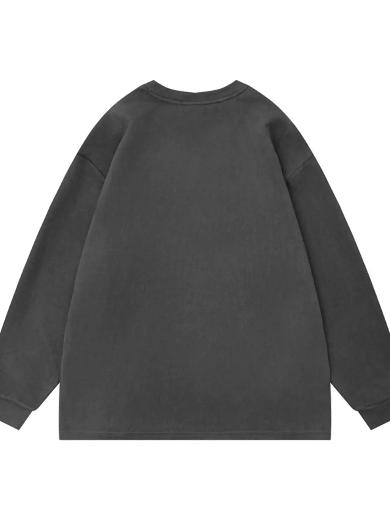 Men's Round Neck Long Sleeve Top - tif-shop24.de