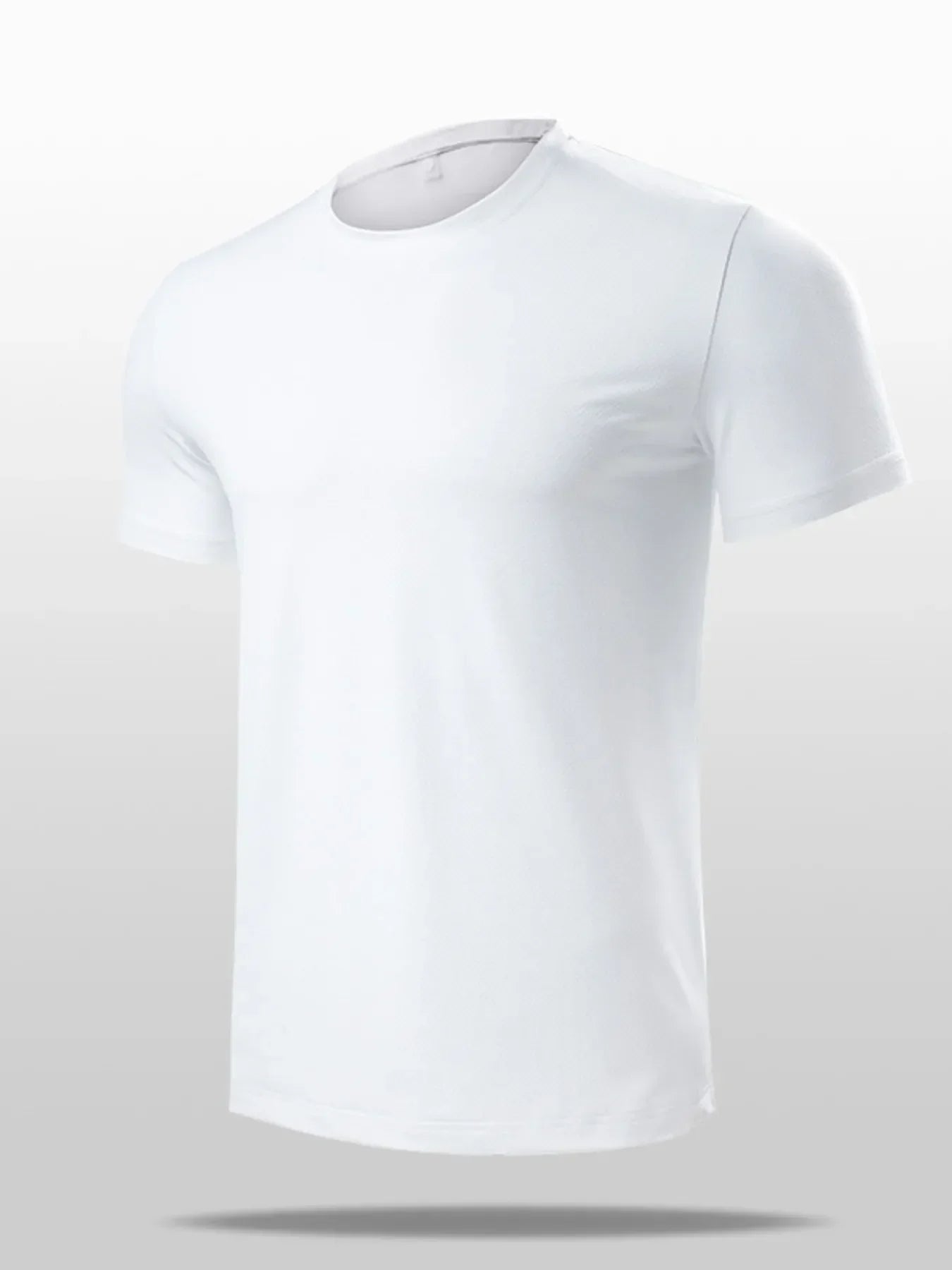 Men's Round Neck Short Sleeve Active T-Shirt - tif-shop24.de