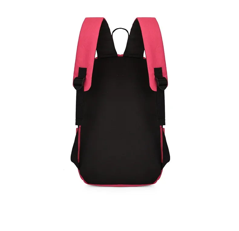 Solid Color Nylon Backpack Bag - tif-shop24.de