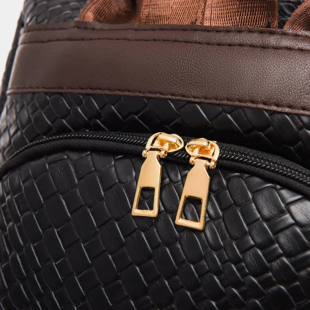 PU Leather Backpack Bag - tif-shop24.de