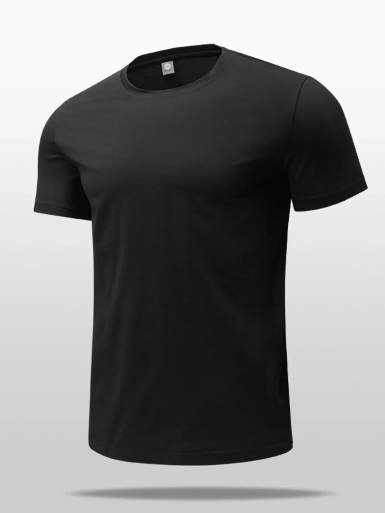 Men's Round Neck Short Sleeve Active T-Shirt - tif-shop24.de