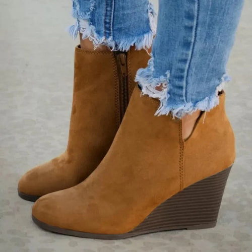 High Heel Ankle Boots with Side Zip - tif-shop24.de