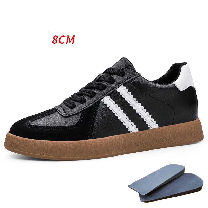 Unsichtbare Höhe-Erhöhende Derby Schuhe Herren 8cm Elevator