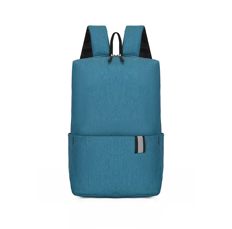 Solid Color Nylon Backpack Bag - tif-shop24.de