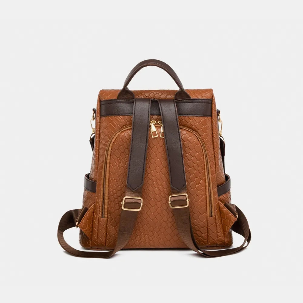 PU Leather Backpack Bag - tif-shop24.de