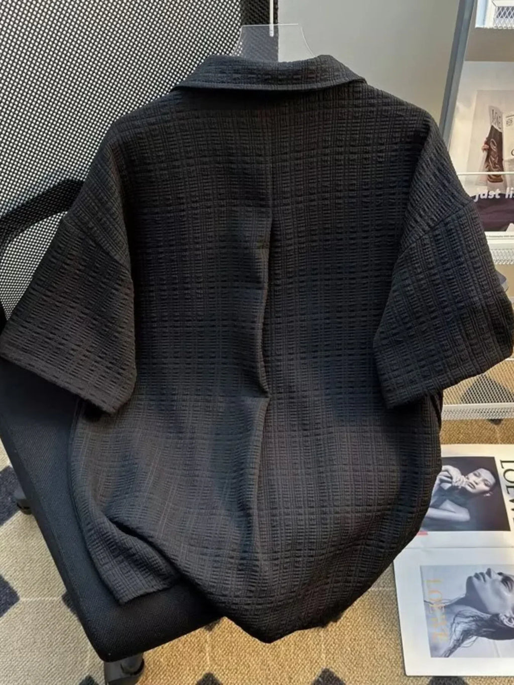 Men's Full Size Casual Short Sleeve Shirt Plus Size - tif-shop24.de