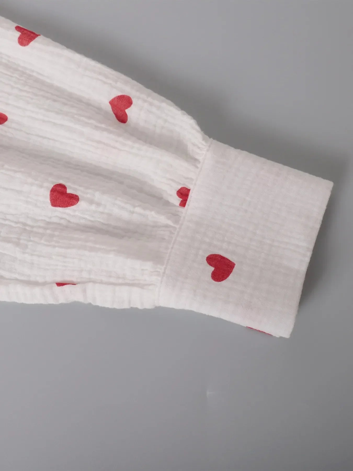 Colorful Heart Print Shirt and Shorts Set - tif-shop24.de