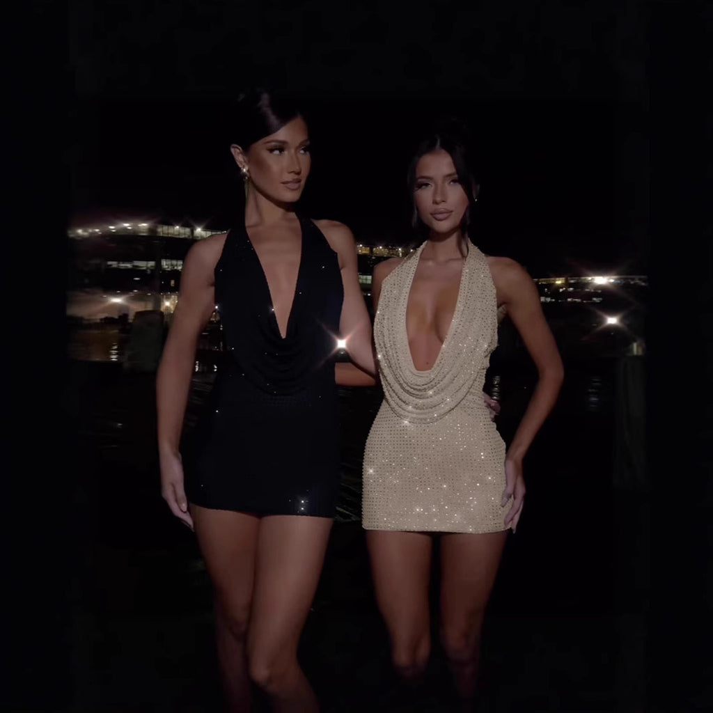 Fashionable European American Style Strapless Low Cut 