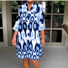 Style Printed A-line Dress
