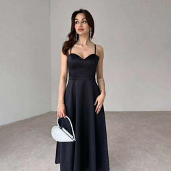  Satin Camisole Plisseerock für Frauen Elegantes Night Dress