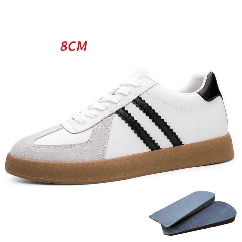 Unsichtbare Höhe-Erhöhende Derby Schuhe Herren 8cm Elevator