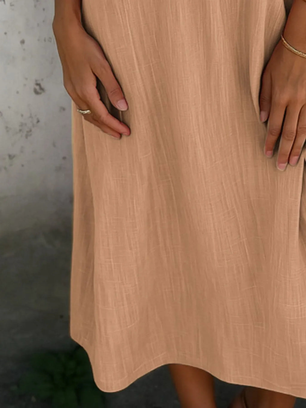 Full Size Short Sleeve Shirt Dress with Collar Plus Size - tif-shop24.de