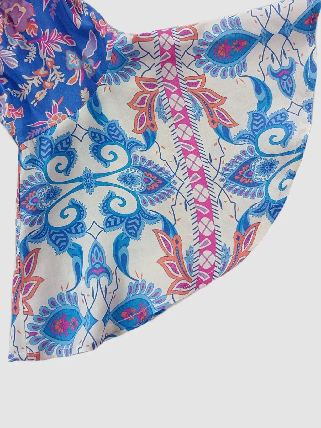 Smocked Off-Shoulder Printed Top and Skirt Set - tif-shop24.de