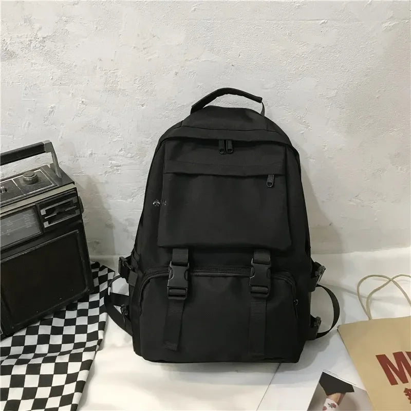 Oxford Cloth Adjustable Straps Backpack Bag - tif-shop24.de