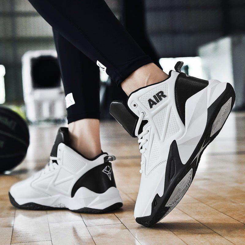 Basketball shoes casual sports running shoes mid top