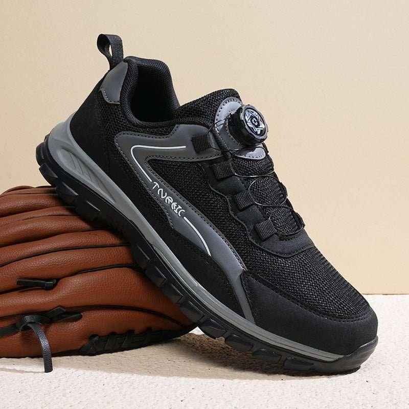 Big Size Unisex Sports Casual Shoes Breathable Walking Shoes Outdoor Hiking Trekking Men's Mesh Elderly Shoes Walking Shoes - tif-shop24.de