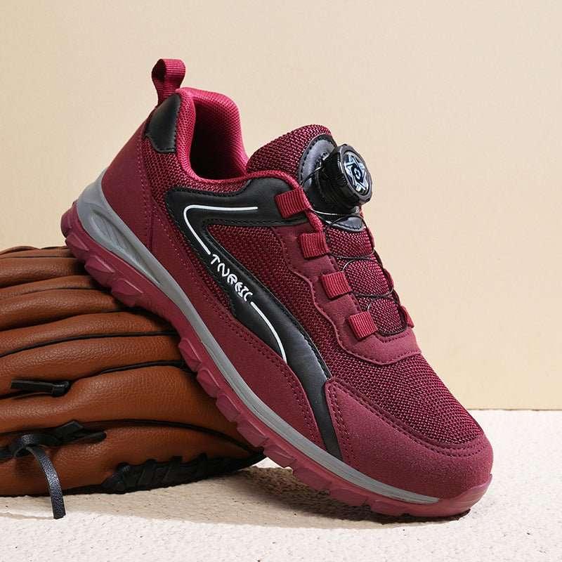 Big Size Unisex Sports Casual Shoes Breathable Walking Shoes Outdoor Hiking Trekking Men's Mesh Elderly Shoes Walking Shoes - tif-shop24.de