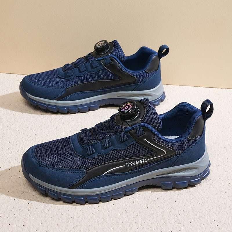 Big Size Unisex Sports Casual Shoes Breathable Walking Shoes Outdoor Hiking Trekking Men's Mesh Elderly Shoes Walking Shoes - tif-shop24.de