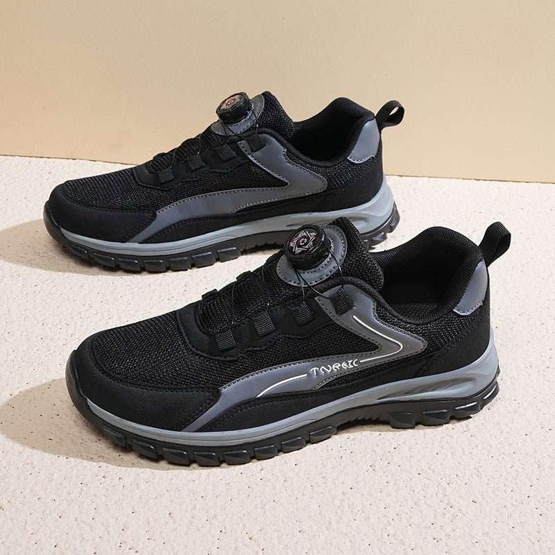 Big Size Unisex Sports Casual Shoes Breathable Walking Shoes Outdoor Hiking Trekking Men's Mesh Elderly Shoes Walking Shoes - tif-shop24.de