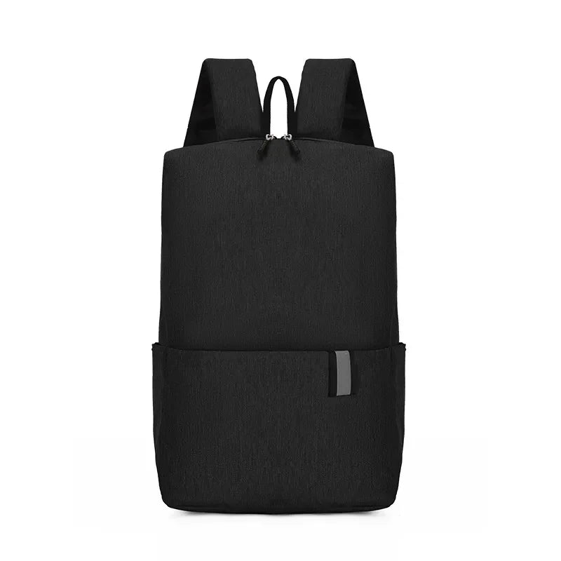 Solid Color Nylon Backpack Bag - tif-shop24.de