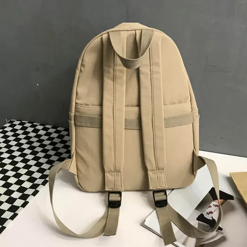Zip Cotton Backpack Bag - tif-shop24.de