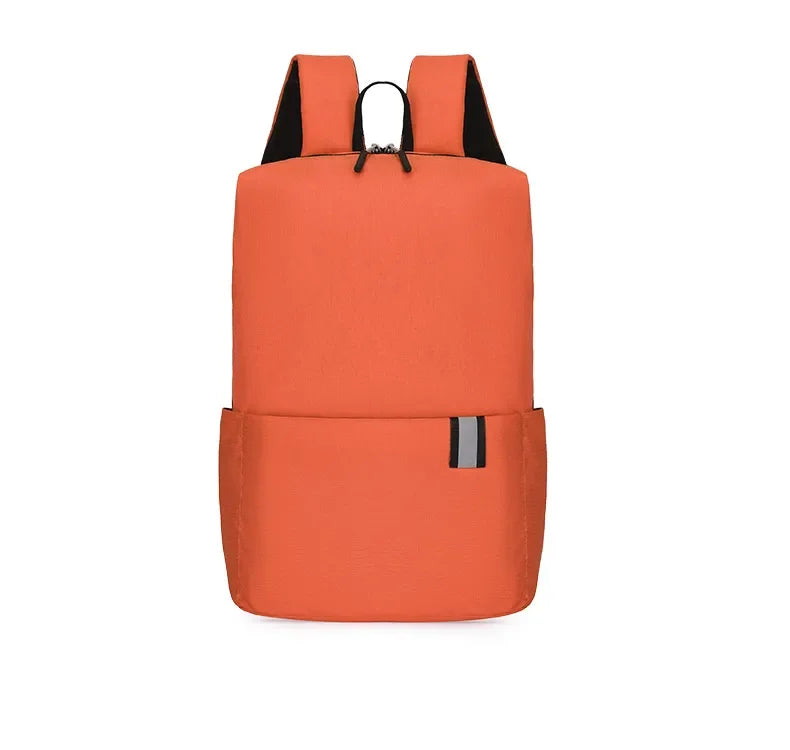 Solid Color Nylon Backpack Bag - tif-shop24.de