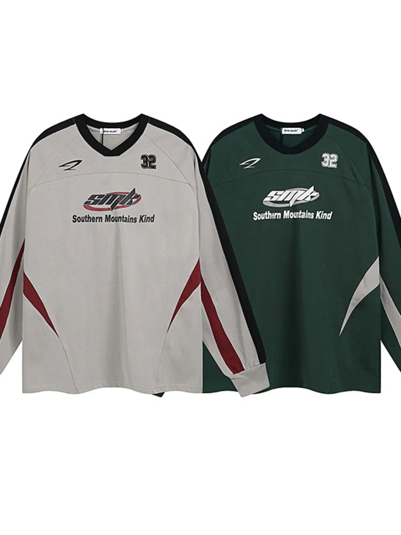 Men's Contrast Long Sleeve T-Shirt - tif-shop24.de