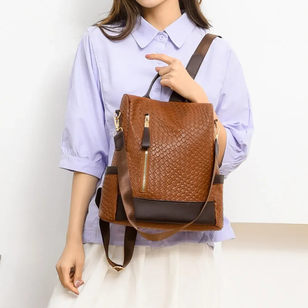 PU Leather Backpack Bag - tif-shop24.de