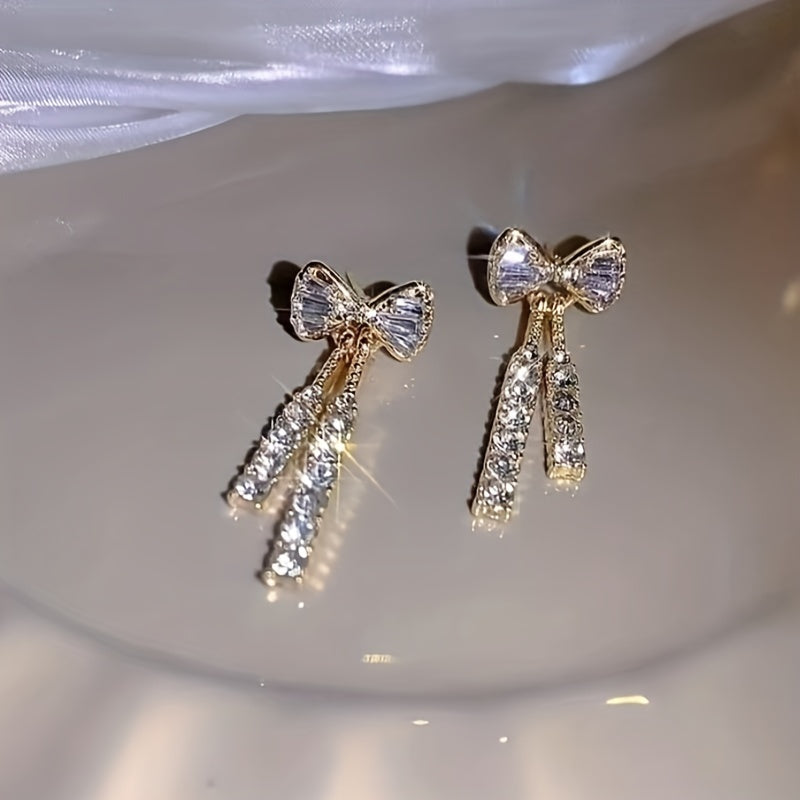 Glamouröse Zirkon-Kristall-Ohrringe – ein Must-Have für trendige Frauen! Weihnachten, Halloween, Thanksgiving, Valentinstag Geschenk
