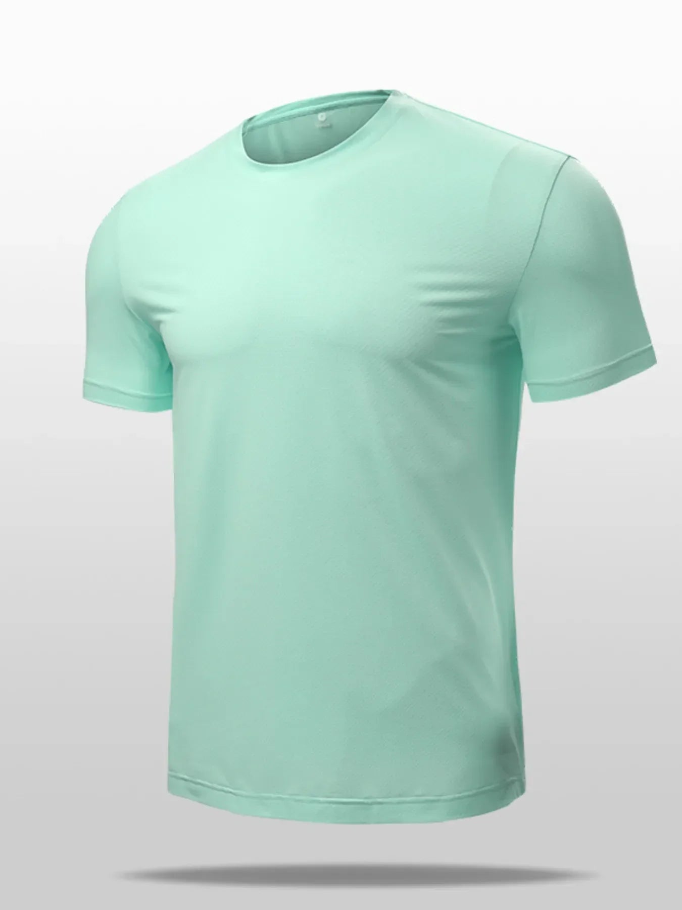Men's Round Neck Short Sleeve Active T-Shirt - tif-shop24.de