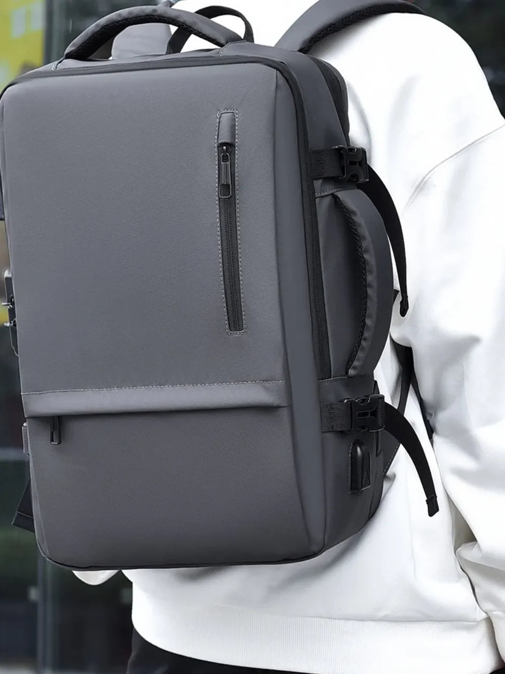 Multi-Pockets Adjustable Straps Backpack Bag - tif-shop24.de