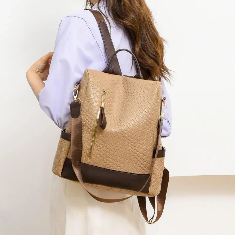 PU Leather Backpack Bag - tif-shop24.de