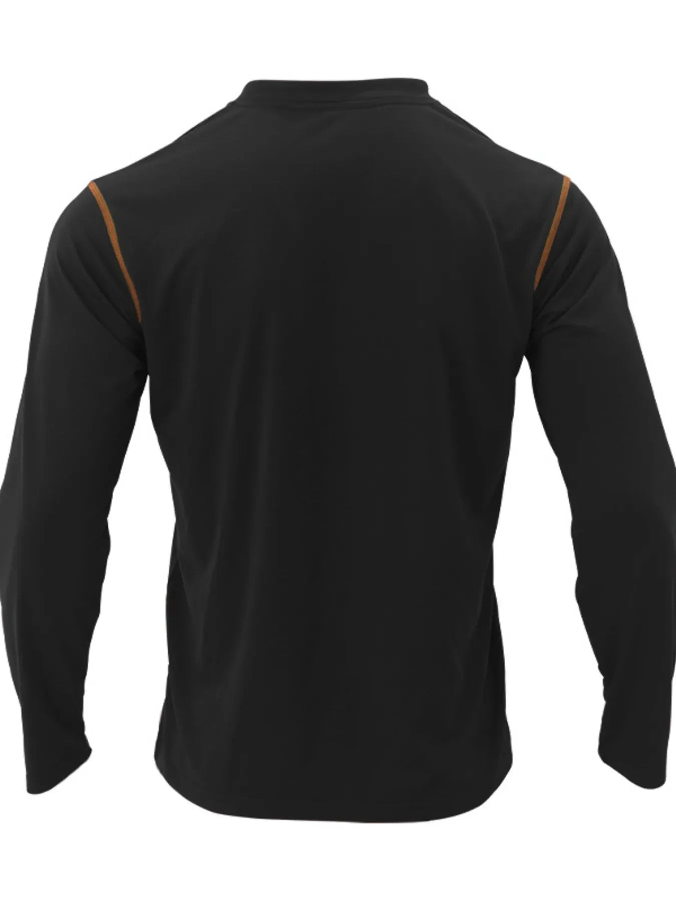 Men's Full Size Long Sleeve Polo with Contrast Trim Plus Size - tif-shop24.de