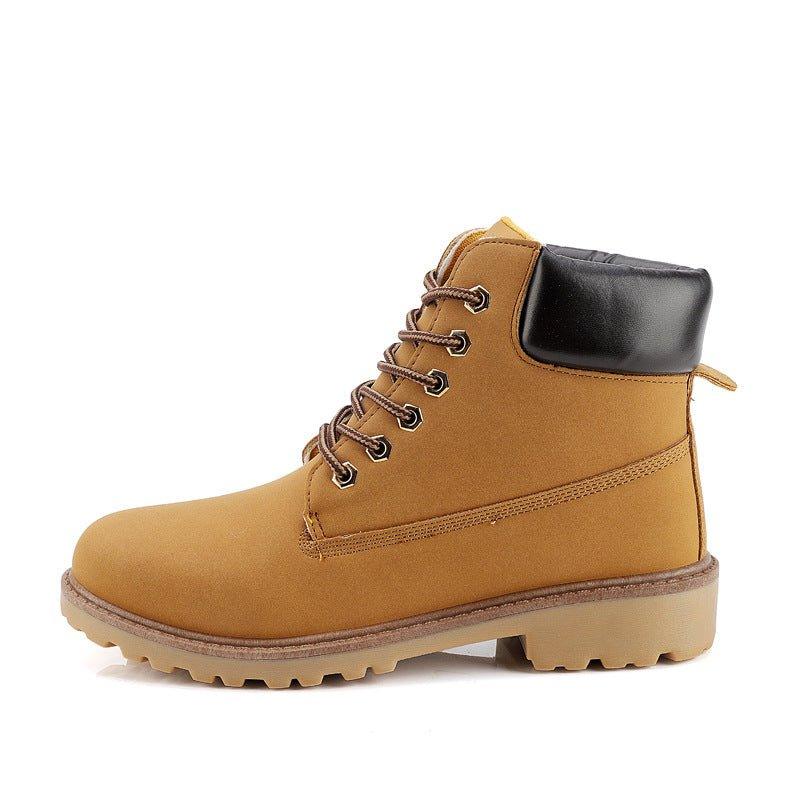 Fashionable high top Martin boots for men casual Baotou workwear shoes autumn and winter men's boots - tif-shop24.de