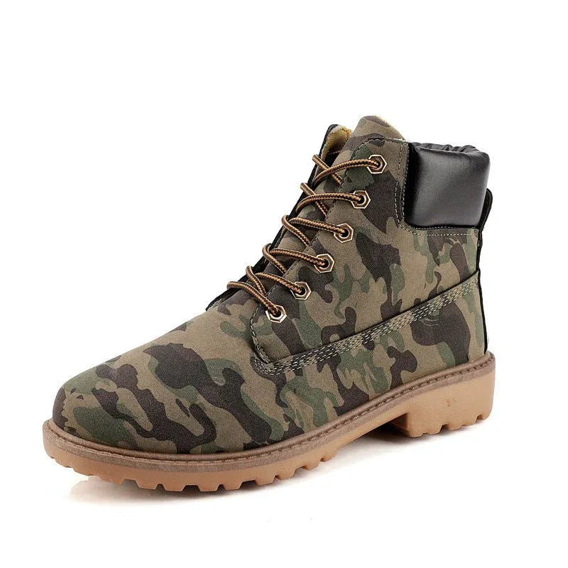 Fashionable high top Martin boots for men casual Baotou workwear shoes autumn and winter men's boots - tif-shop24.de