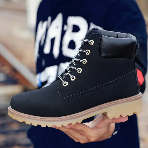 Fashionable high top Martin boots for men casual Baotou 
