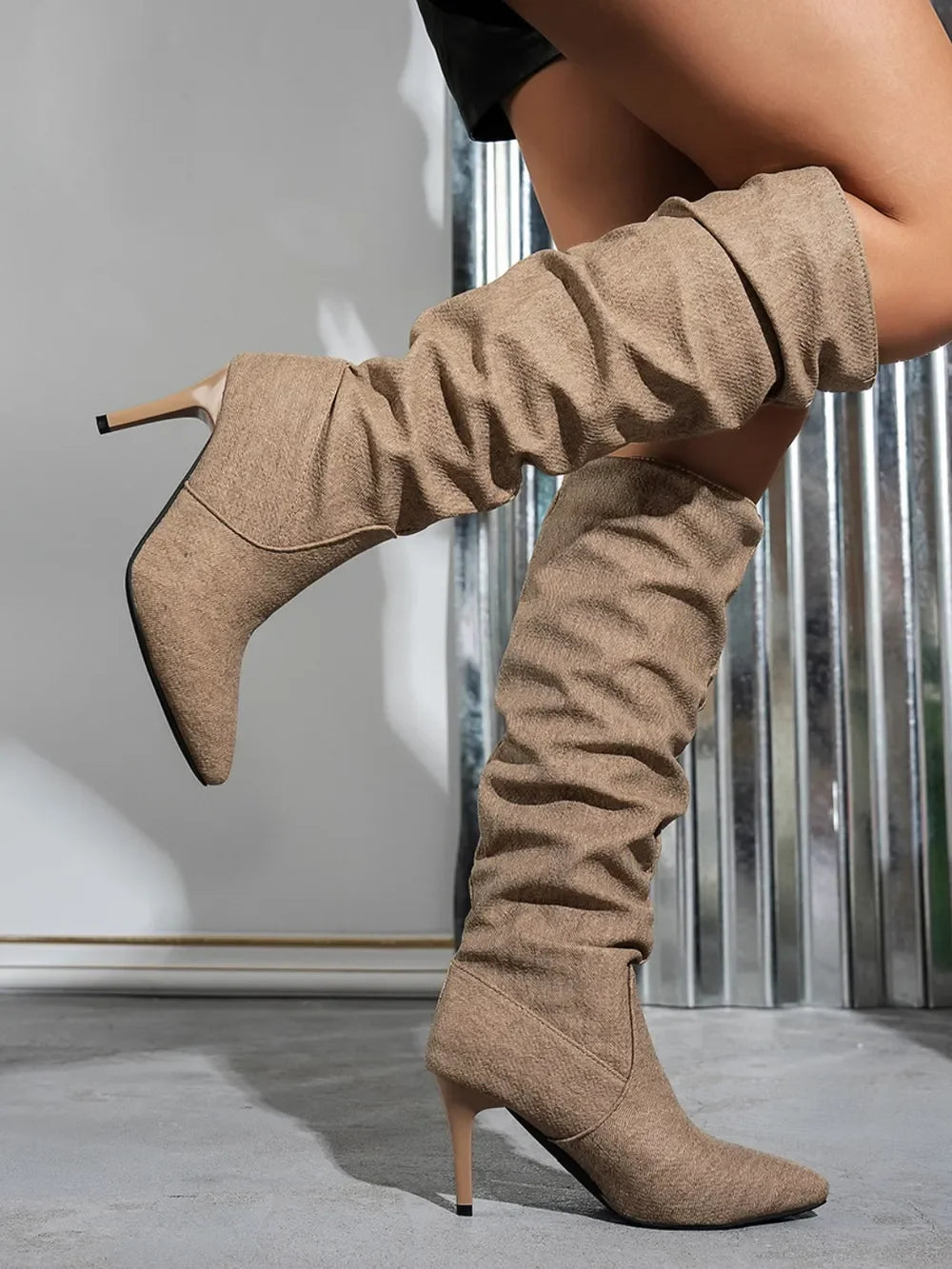 Point Toe Stiletto Boots - tif-shop24.de