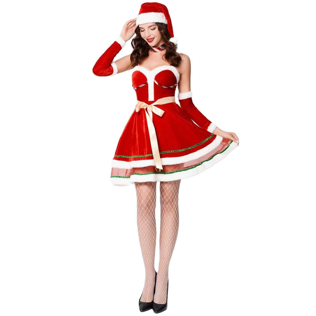 Ladies' Christmas costumes stage performance cosplay Christmas costumes - tif-shop24.de