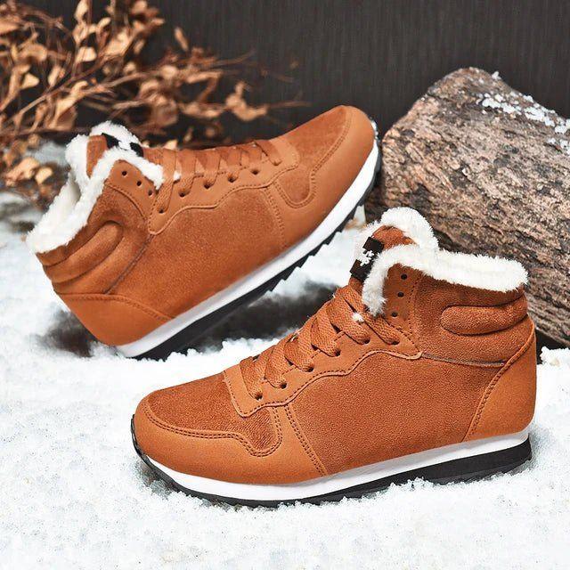 Men Boots Waterproof Winter Boots Men Lightweight Hight Top Plus 48 No Slip Warm Snow Boots Plush Women Footwear Leather Shoes - tif-shop24.de
