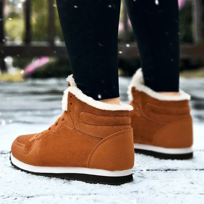 Men Boots Waterproof Winter Boots Men Lightweight Hight Top Plus 48 No Slip Warm Snow Boots Plush Women Footwear Leather Shoes - tif-shop24.de